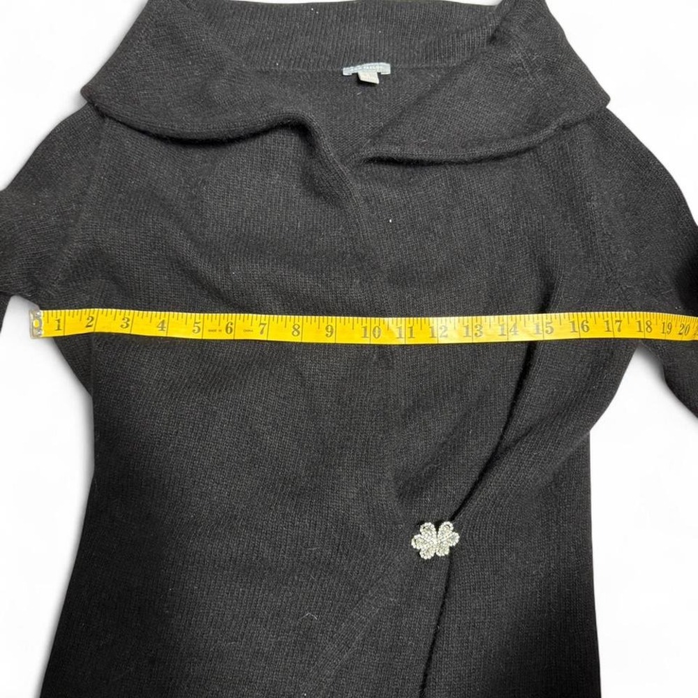 angora wool wrap sweater cardigan - Picture 4 of 8